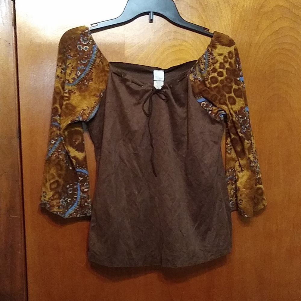 Tovia pheasant blouse